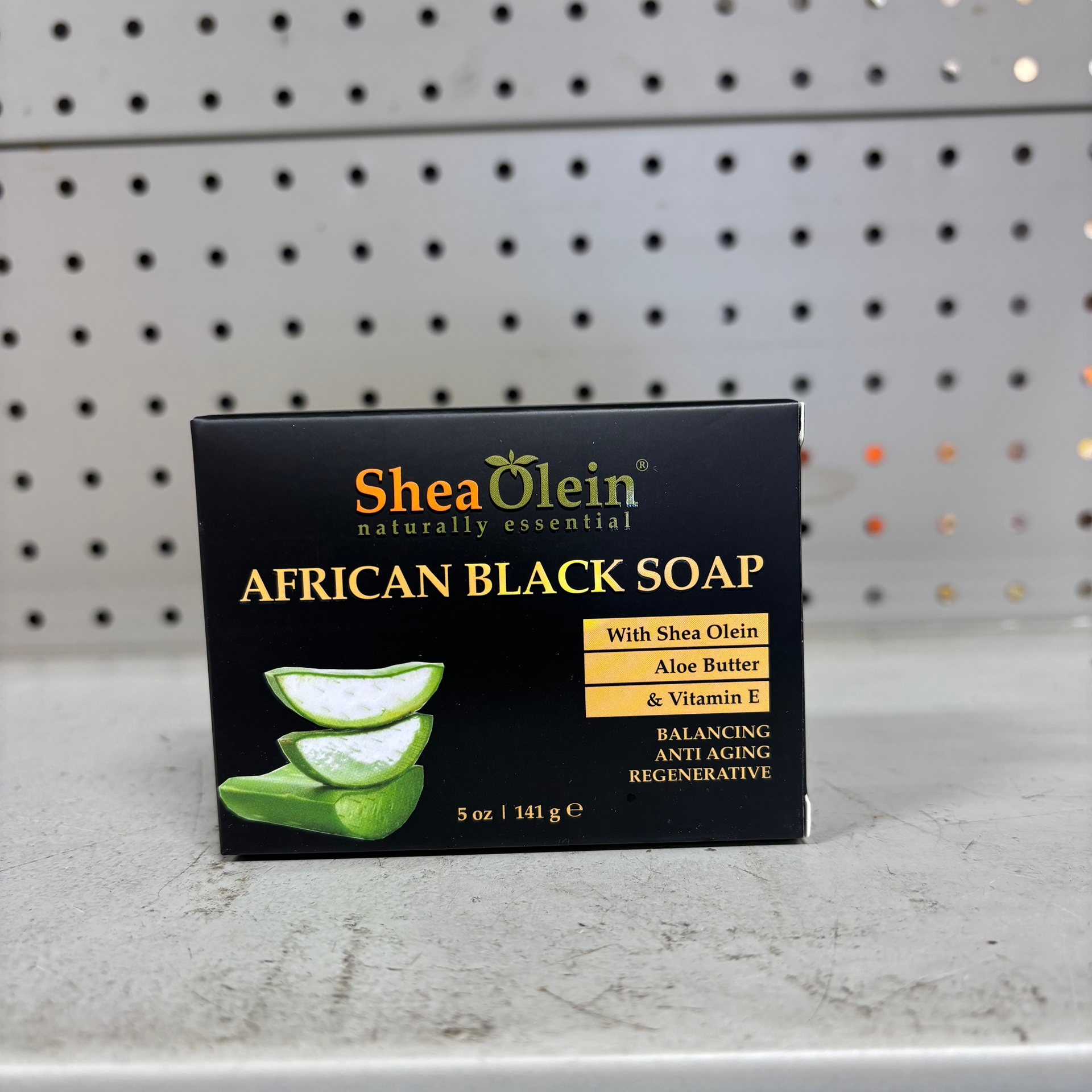 Shea Olein Black Soap
